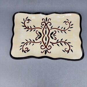 2004 California Pantry Ceramic Tray Catchall Trinket Dish 5.5x8"